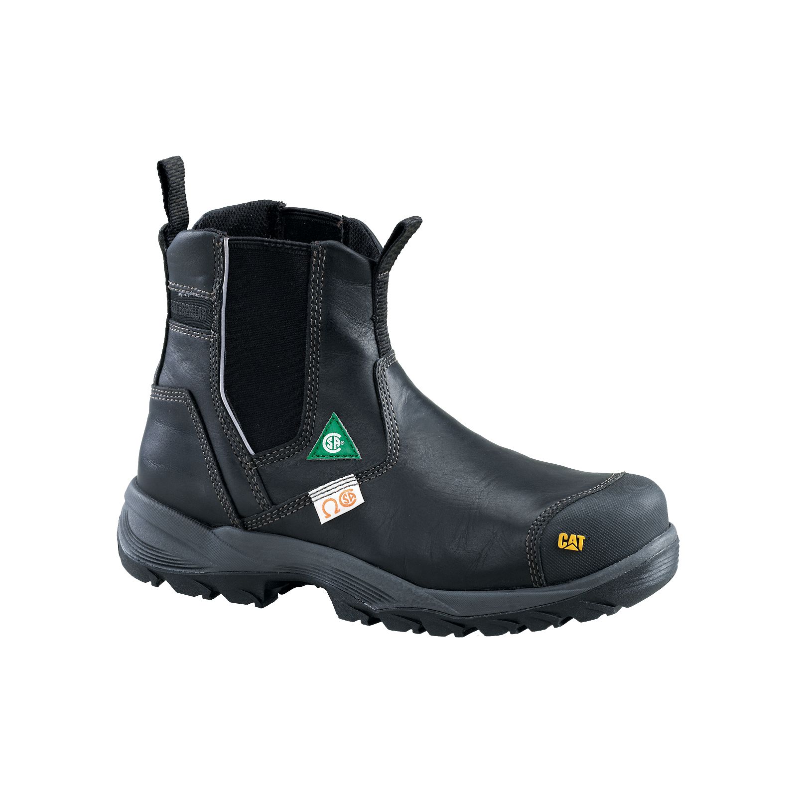 Caterpillar Work Boots UAE - Caterpillar Propane Csa Mens - Black OQYPJV643